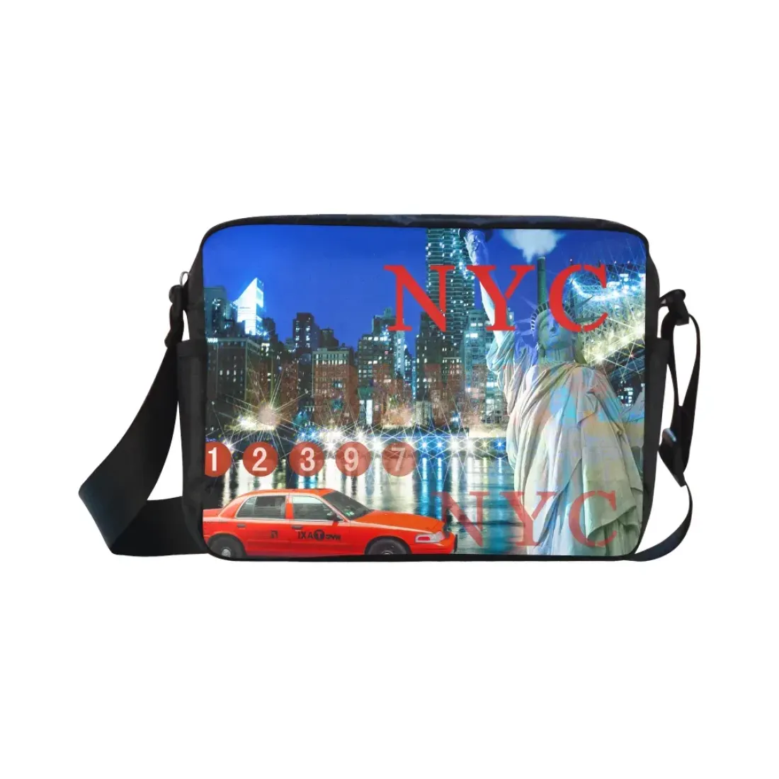 Classic Cross-body Nylon Bags (Model 1632)