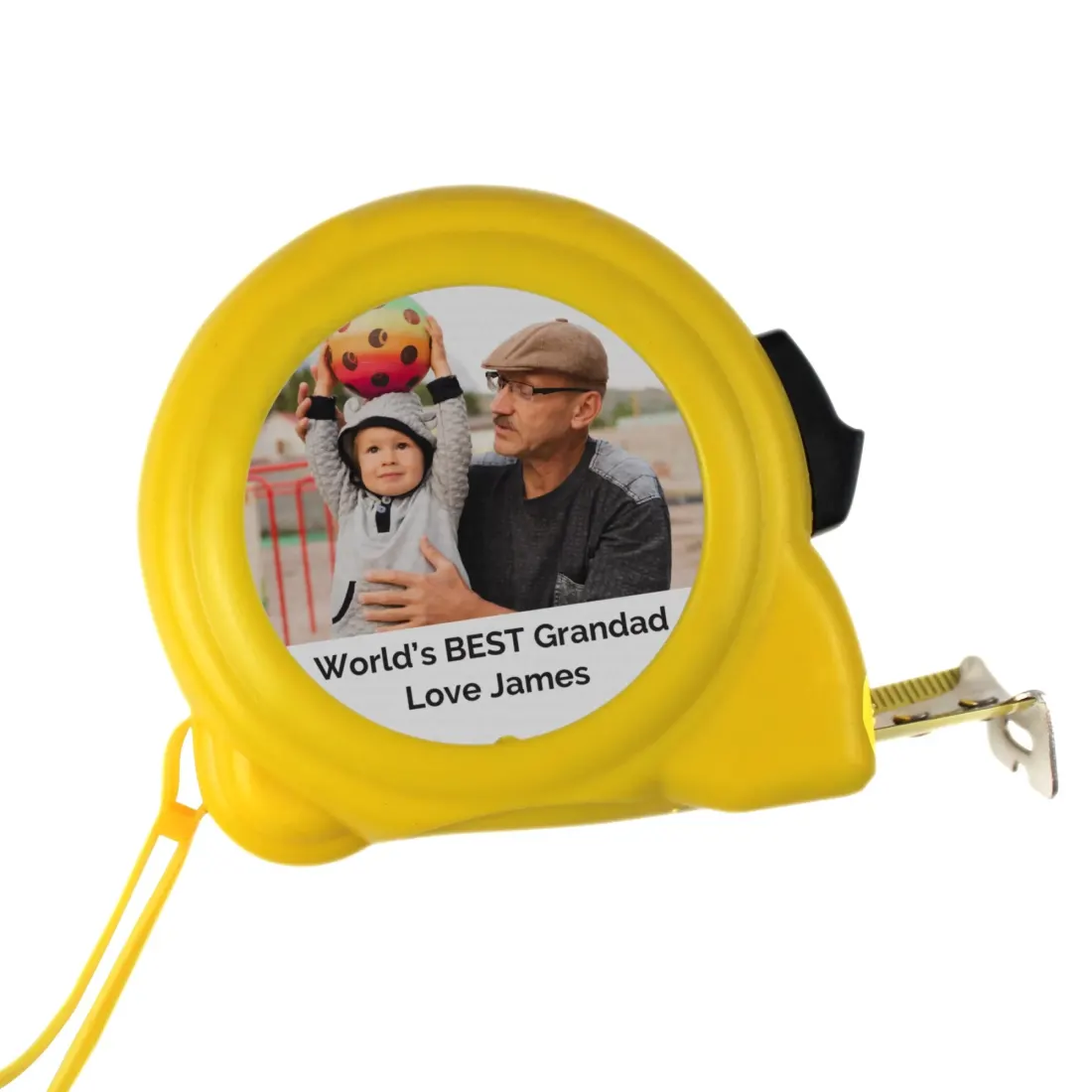 Custom Photo Tape Measure, Personalized Name Tool Gift, Engraved Image Builder Tool — photo 6