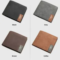 Men's Personalized Photo Engraved Wallet(Coffee)(Model1712) thumbnail 4