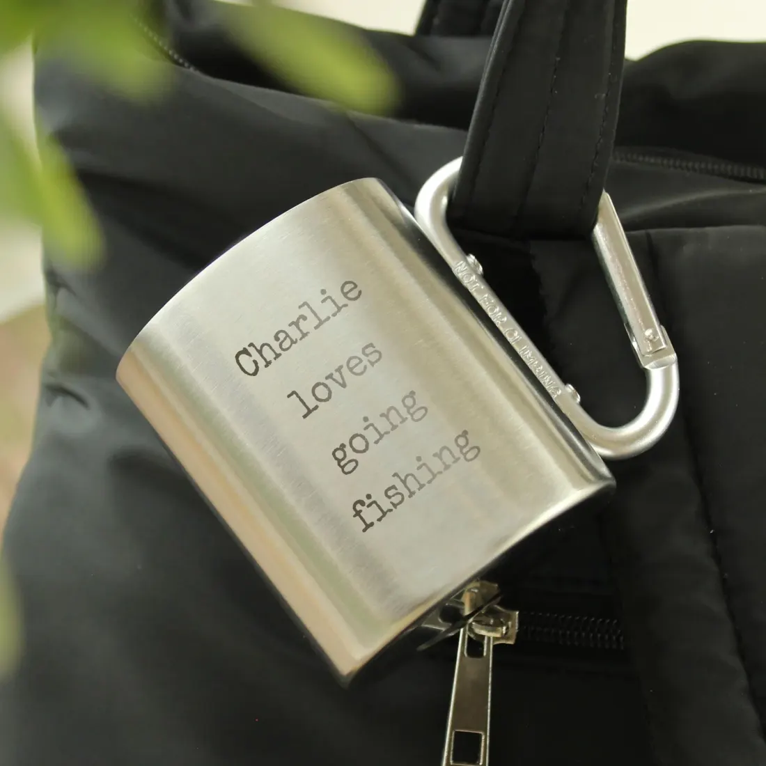 Custom Engraved Stainless Steel Mug, Personalized Travel Camping Cup, Fathers Day Gifts — photo 3