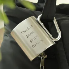 Custom Engraved Stainless Steel Mug, Personalized Travel Camping Cup, Fathers Day Gifts thumbnail 3