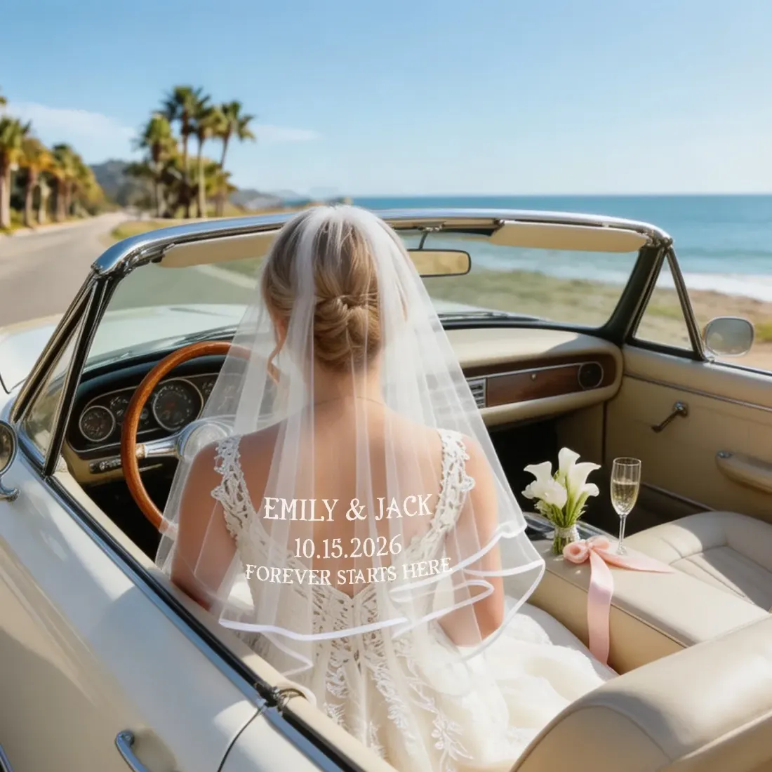 Custom Bridal Veil — photo 2