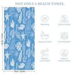 Beach Towel 76 x 152cm thumbnail 6