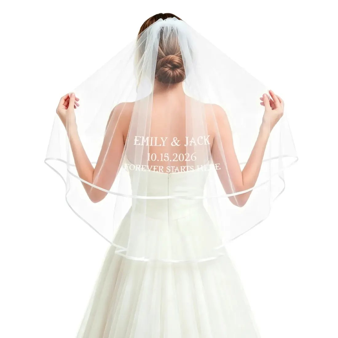 Custom Bridal Veil — photo 6