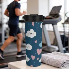 20oz Tea Tumbler with Carry Handle thumbnail 2