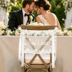 Lace Chair Back Decor thumbnail 1