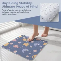 Bathroom Suction Cup Anti-slip Mat 54 x 53cm thumbnail 4