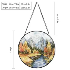 Custom Colored Glass Ornament thumbnail 6