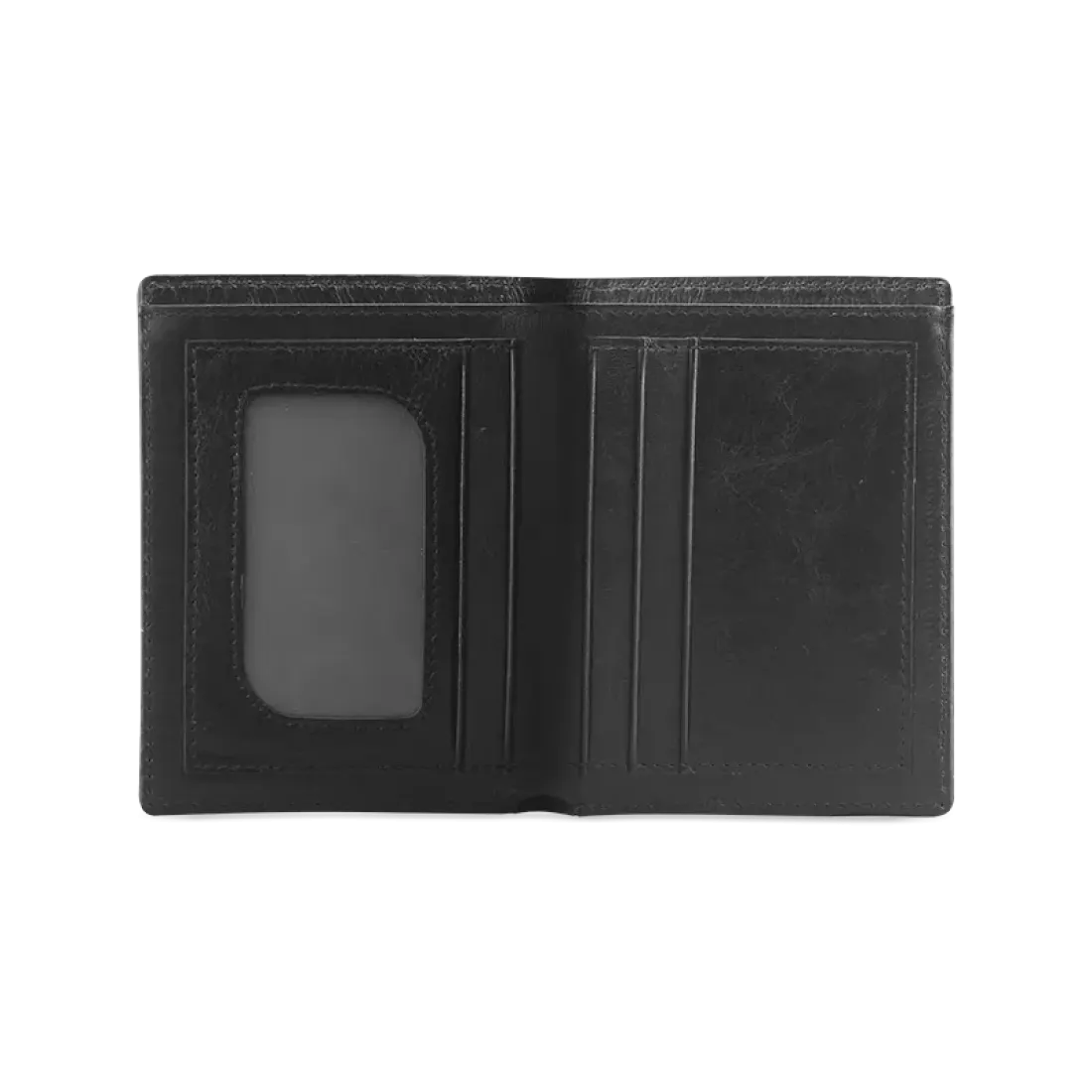 Men's Leather Wallet (Model 1612) — photo 4