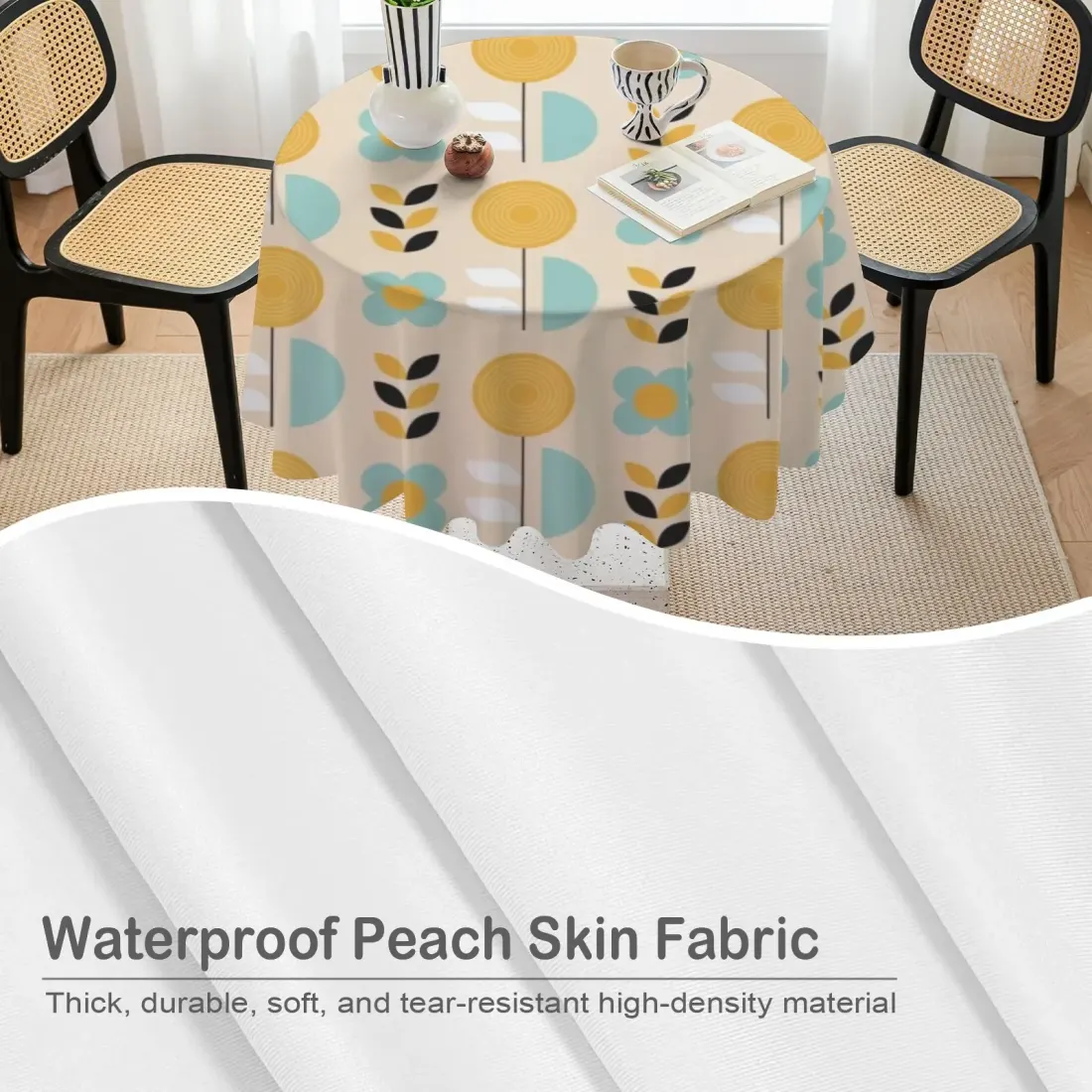 Round Tablecloth 60" x 60" — photo 5