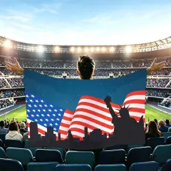 Custom Flag Cape thumbnail 1
