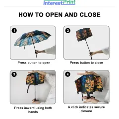 Anti-UV Auto-Foldable Umbrella (Model U09) thumbnail 5