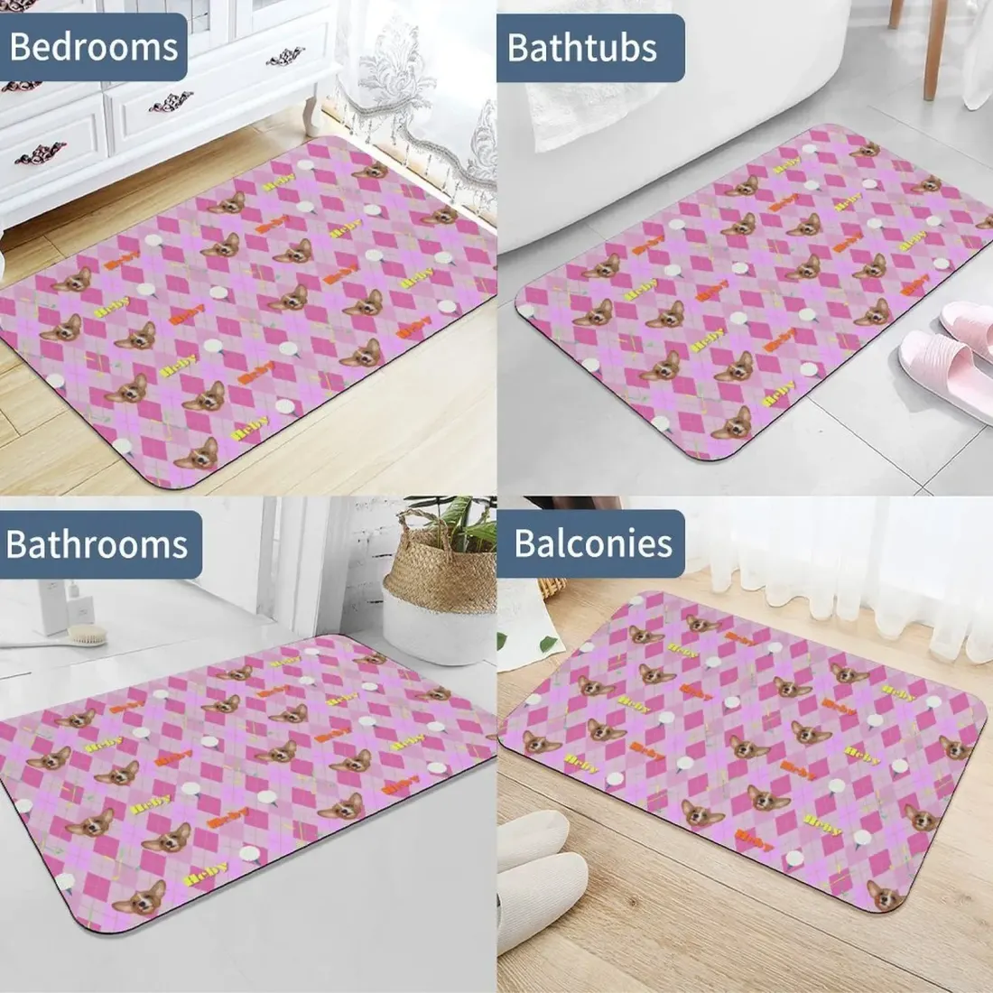 Diatom Ooze Bath Mat 19.7"×31.5" — photo 5