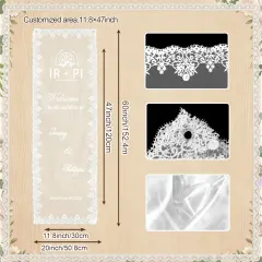 Lace Hanging Tapestry 20" x 60" thumbnail 5