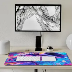 Rectangle Mousepad (with Stitched Edges)40x90cm thumbnail 2