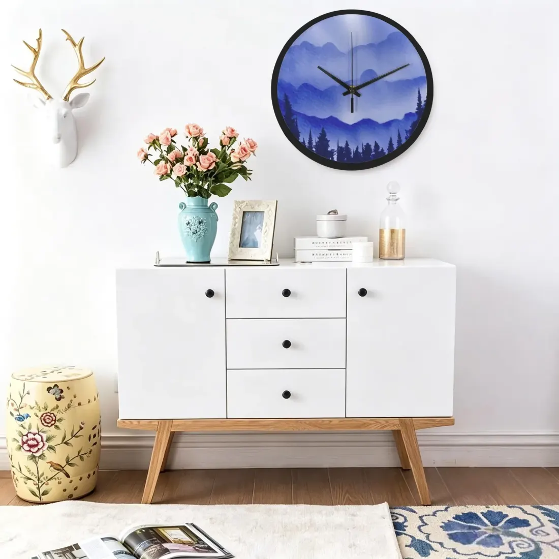 Round Wall Clock 12" — photo 2