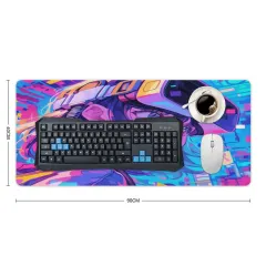 Rectangle Mousepad (with Stitched Edges)40x90cm thumbnail 5