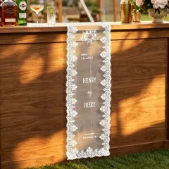 Lace Hanging Tapestry 12" x 40" thumbnail 1