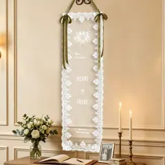 Lace Hanging Tapestry 12" x 40" thumbnail 2