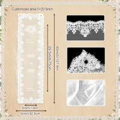 Lace Hanging Tapestry 12" x 40" thumbnail 5