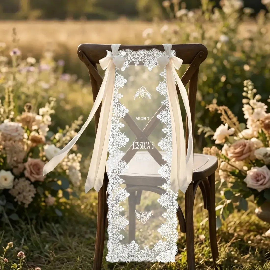 Lace Hanging Tapestry 10" x 30" — photo 2