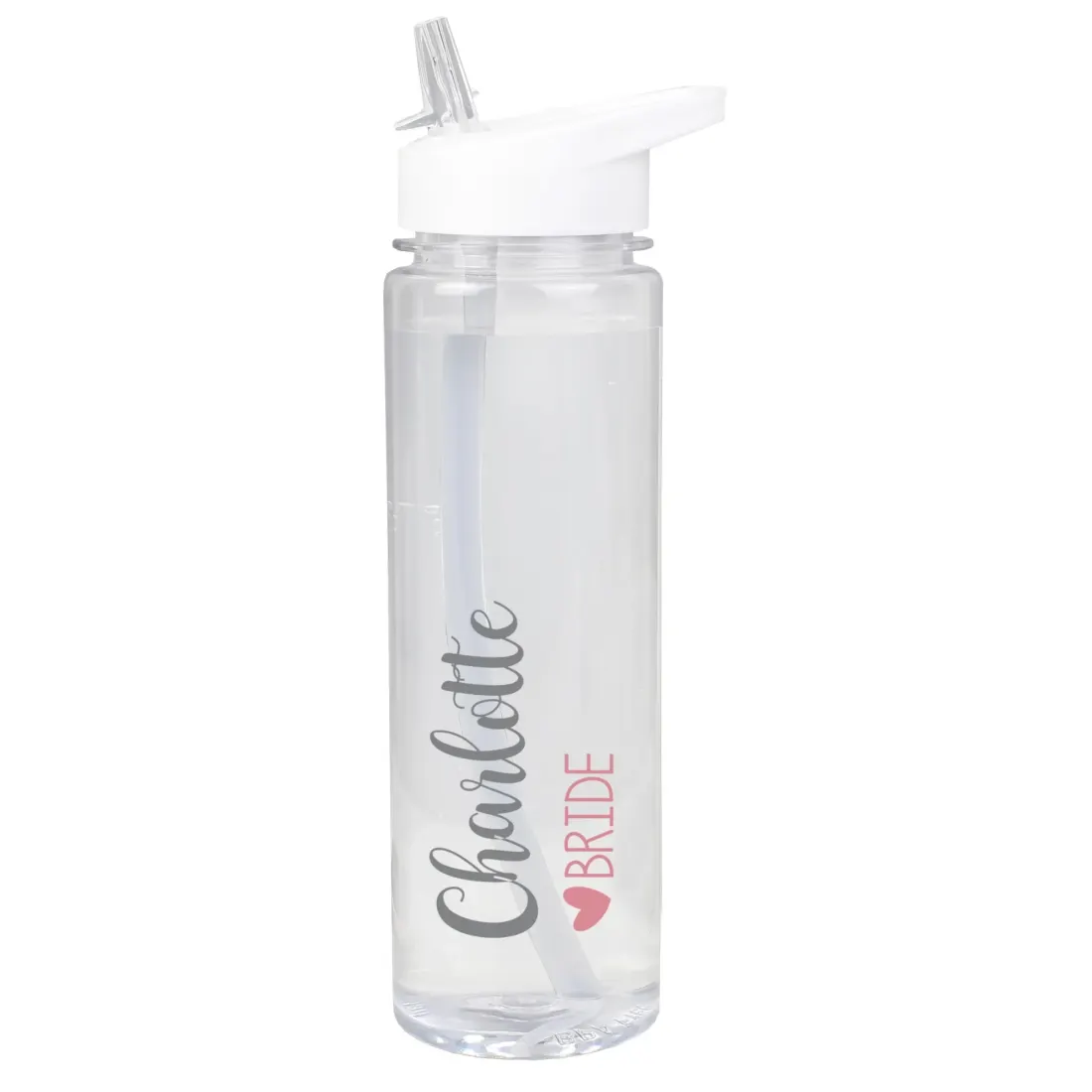 Personalised Wedding Party Water Bottle, Custom Name Bridal Gift, Bridesmaid Hen Do Drink Bottle — photo 5