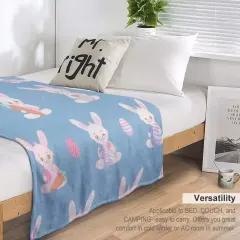 Custom Flannel Blanket 50" × 60" ( Double-Sided Print ) thumbnail 6