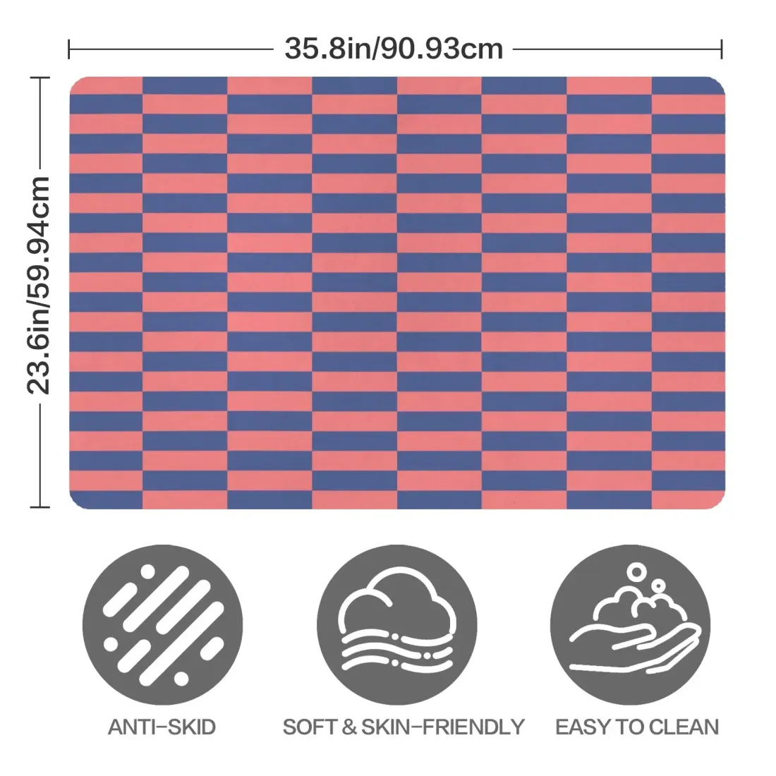 Custom Doormat 35.8" x 23.6" — photo 4