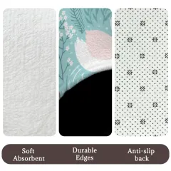 3-Piece Bathroom Rug Set 90 x 61cm thumbnail 5