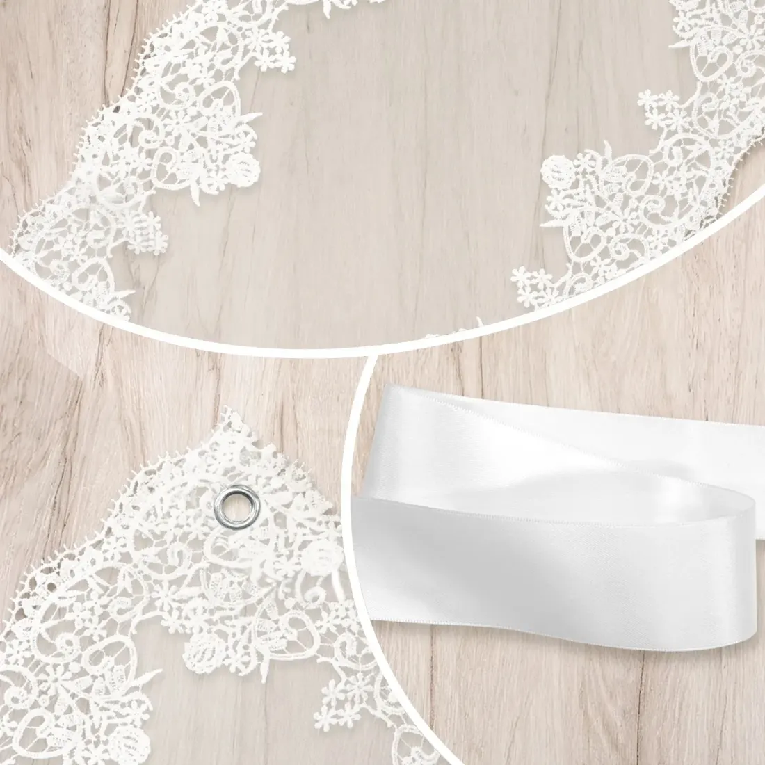 Lace Chair Back Decor ( Set of 2 ) — photo 6