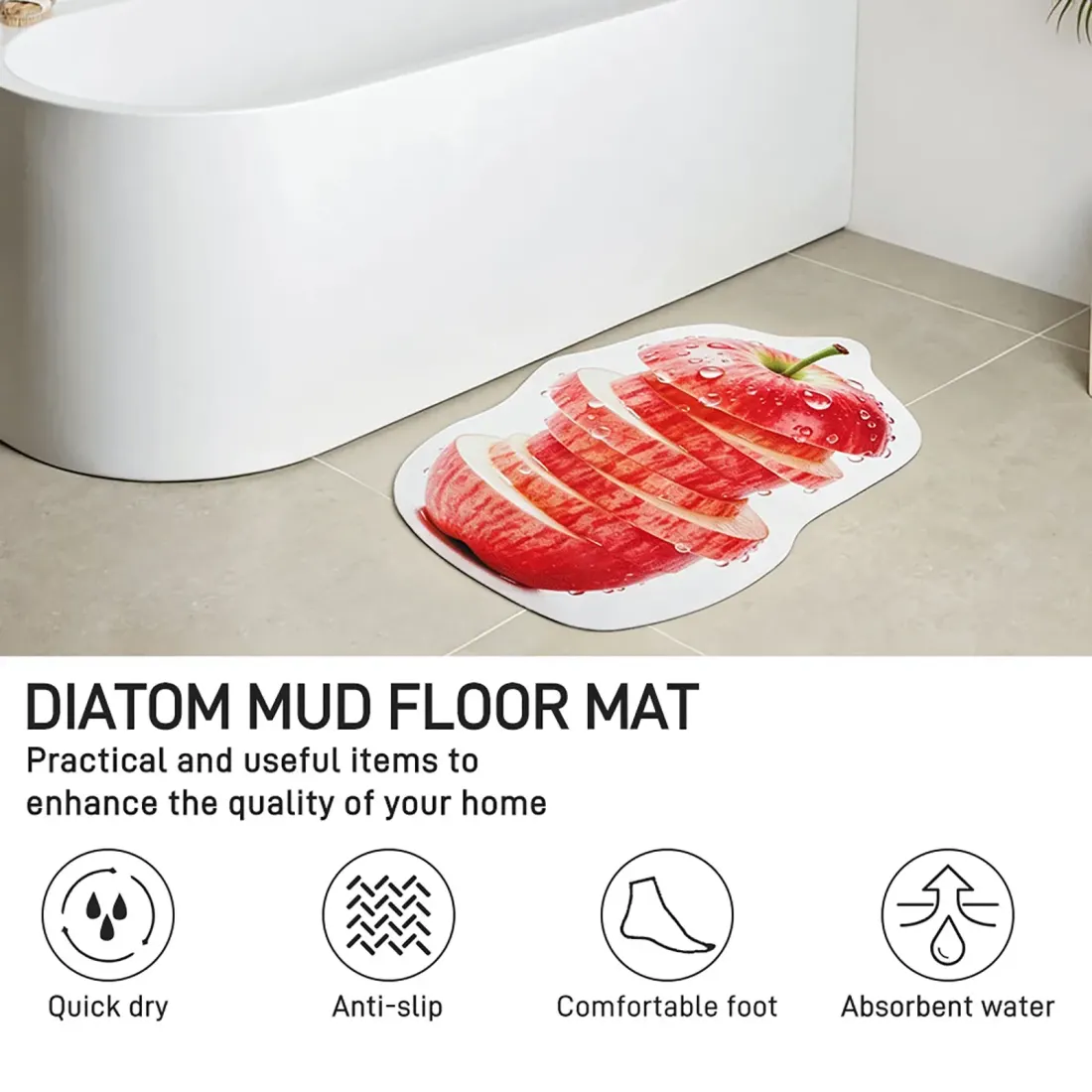 Custom Shape Floor Mat 50 x 80cm — photo 6