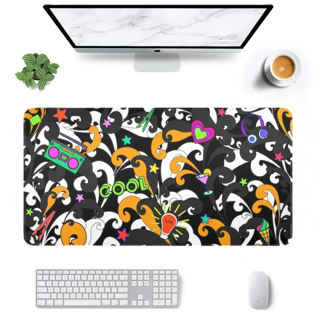 Custom Gaming Mousepad 39"x20"(with Stitched Edges)