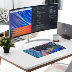 Rectangle Mousepad (with Stitched Edges)30x60cm thumbnail 1