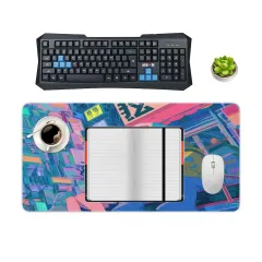 Rectangle Mousepad (with Stitched Edges)30x60cm thumbnail 3