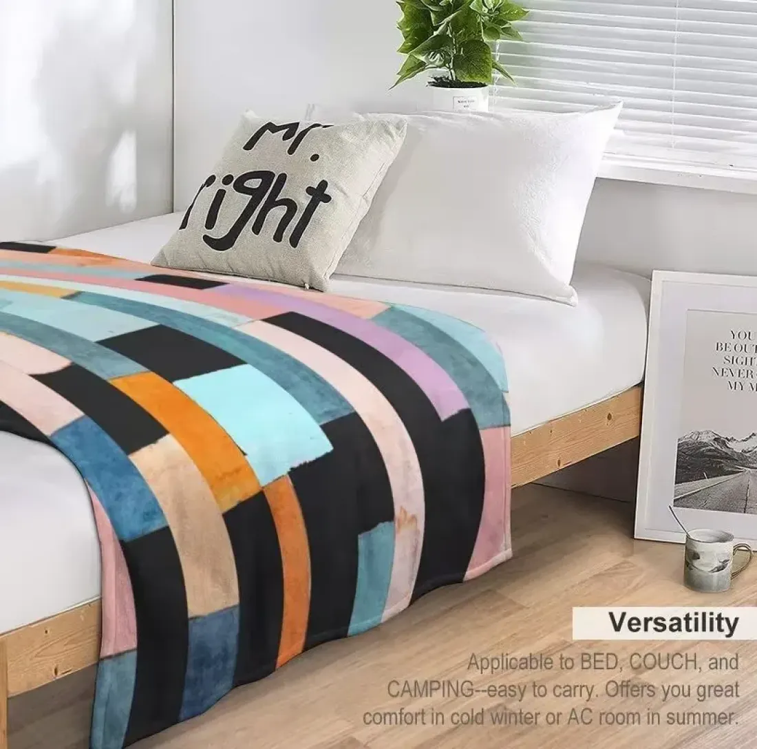Custom Flannel Blanket 40" × 50" ( Double-Sided Print ) — photo 3