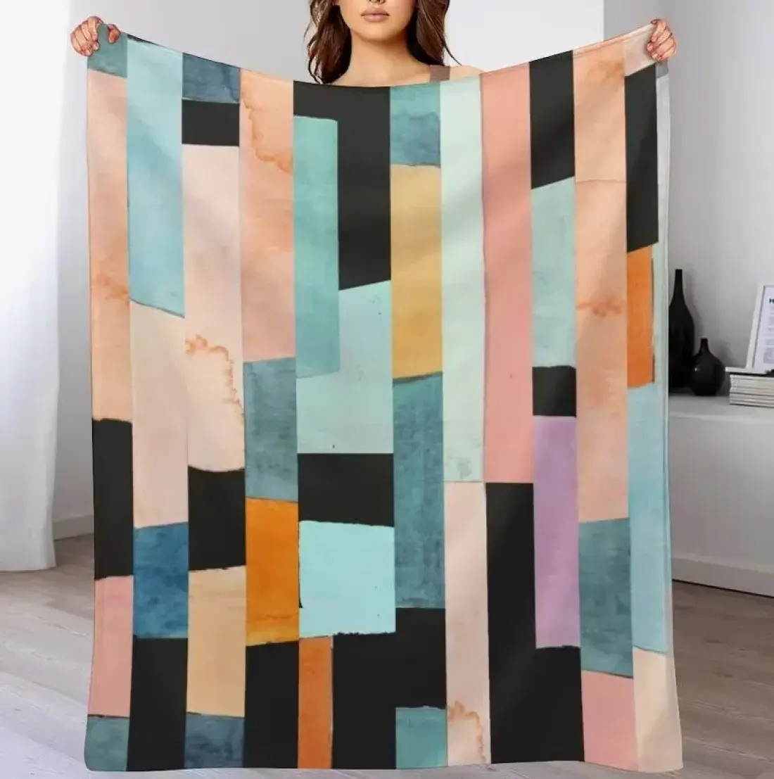Custom Flannel Blanket 40" × 50" ( Double-Sided Print ) — photo 4
