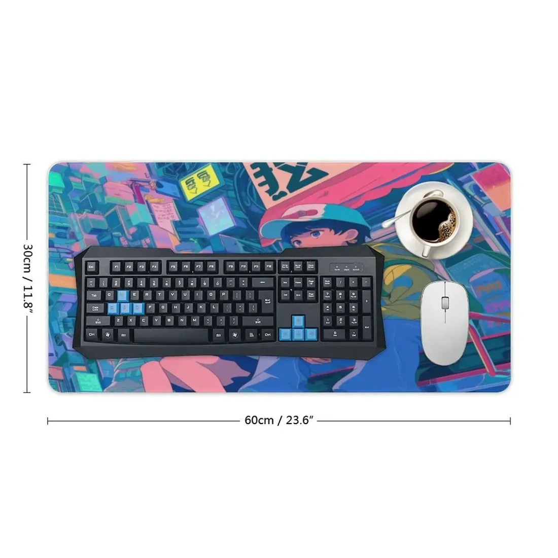 Rectangle Mousepad (with Stitched Edges)30x60cm — photo 5