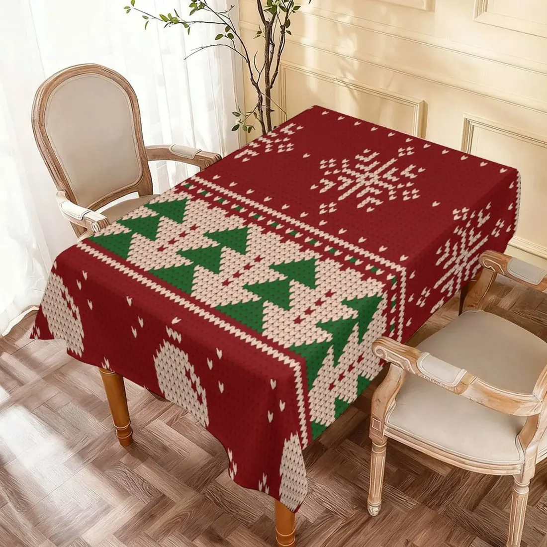 Oxford Rectangular Tablecloth (152 x 182 cm) — photo 2