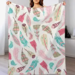Custom Flannel Blanket 30" × 40" ( Double-Sided Print ) thumbnail 4