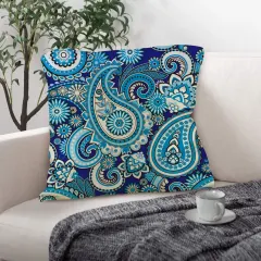 Linen Pillow Case 18" x 18" ( One Side & Pack of 4 ) thumbnail 4