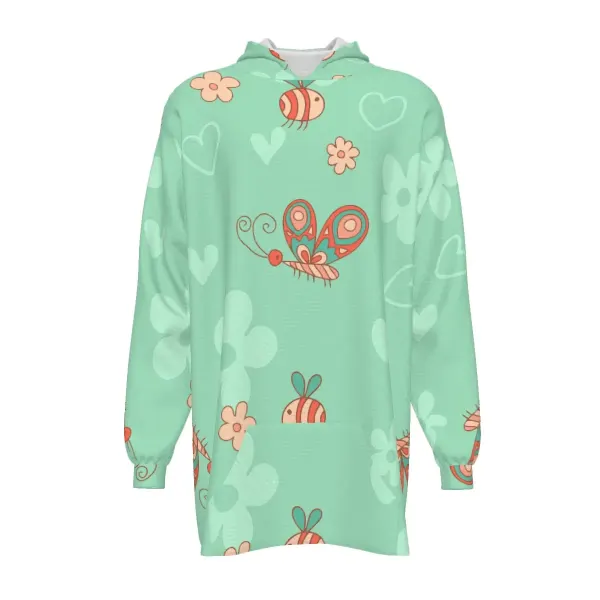 All Over Print Unisex Blanket Hoodie