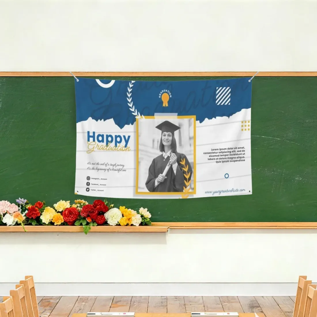 Festival Banner 71x47inch