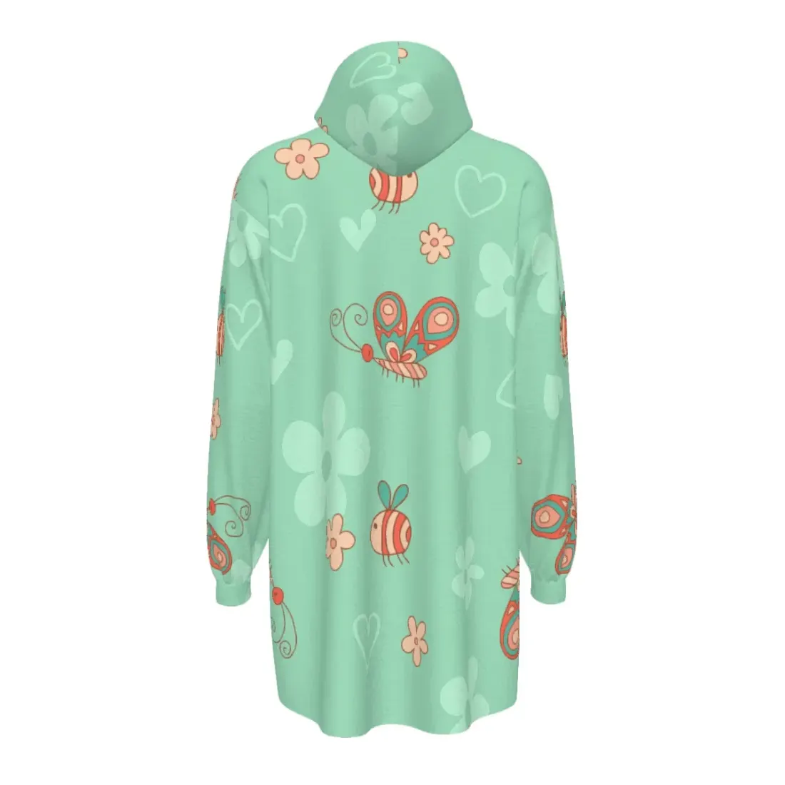 All Over Print Unisex Blanket Hoodie — photo 4