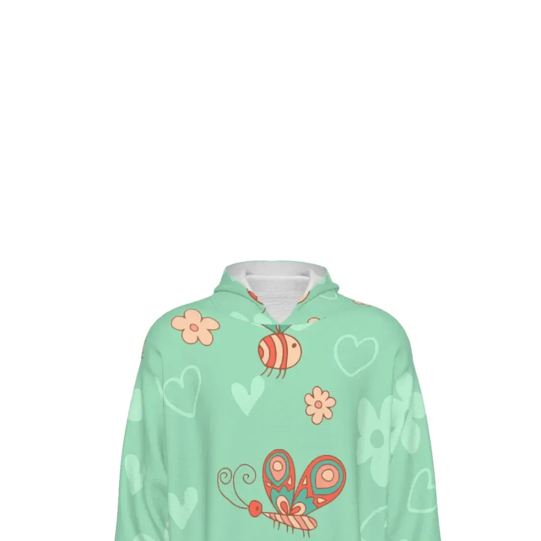 All Over Print Unisex Blanket Hoodie — photo 5