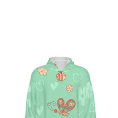 All Over Print Unisex Blanket Hoodie thumbnail 5