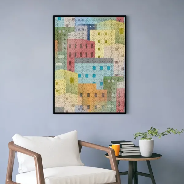 500-Piece Wooden Jigsaw Puzzles (Vertical)