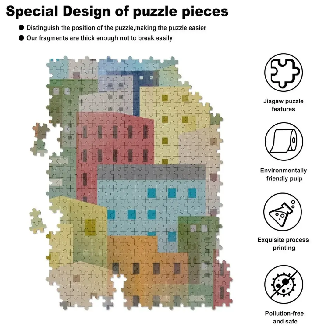 500-Piece Wooden Jigsaw Puzzles (Vertical) — photo 3