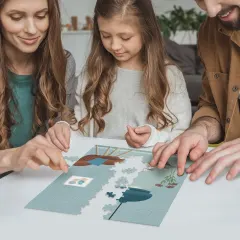 300-Piece Wooden Jigsaw Puzzles (Vertical) thumbnail 2