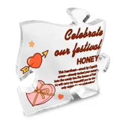 Personalized Puzzle Shaped Acrylic Plaque thumbnail 5