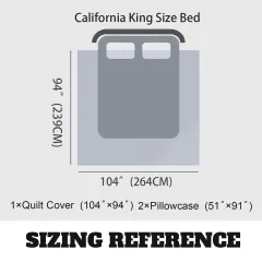 Custom 3-Piece Bedding Set (94" x 104") thumbnail 3